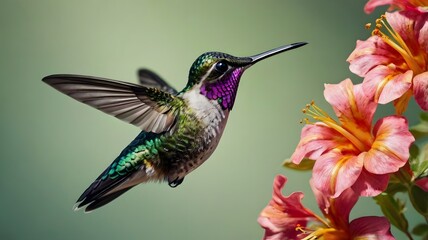 hummingbird stock photo file generative ai