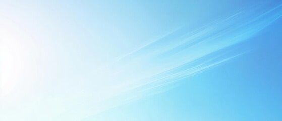 Smooth Blue-to-White Gradient Background Resembling a Calm and Clear Sky, Providing a Fresh and Airy Aesthetic