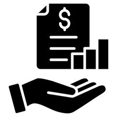 Financial Accountability Icon For Design Elements