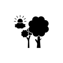 nature icons  symbol vector elements for infographic web