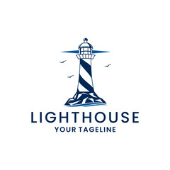 lighthouse logo design