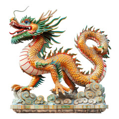 Fototapeta premium Chinese Dragon Sculpture