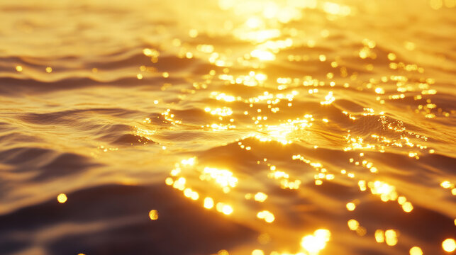 This gold foil background with light reflections creates an elegant and luxurious design ideal for premium. AI generative