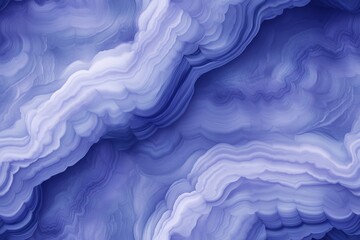 Obraz premium Seamless Blue Lace Agate abstract background featuring swirling layers of soft purple and blue tones, creating a fluid and organic appearance. The design evokes a sense of calm and tranquility.