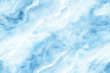 Obraz premium Seamless Blue Lace Agate smooth, abstract background featuring swirling patterns in shades of blue and white, resembling water or clouds. Ideal for use in design projects.