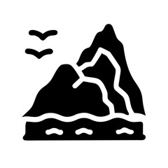 Tourist attractions in each country pictogram 