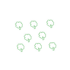 st patrick's day leaf pattern