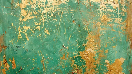 green_and_gold_texture_background