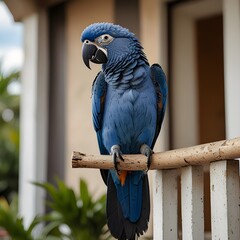 blue macaw