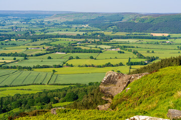 North Yorkshire landscape near Great Broughton, England, UK