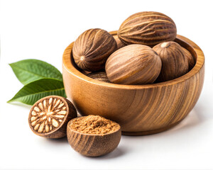 Exotic Organic Spices, Vegetables & Fruits &ndash; Natural Food Flat Lay from South Asia.