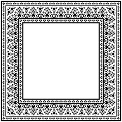 Obraz premium Vintage ornamental frame and border design.