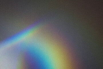 Phenomenon aurora lights of abstract background and textured rainbow colors in selective focus.