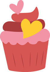 Cupcakes vector illustration