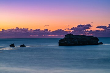 奥松島室浜の日の出
