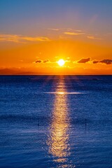 奥松島室浜の日の出