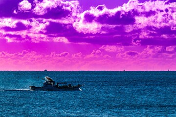 奥松島室浜の日の出