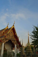 Naklejka premium temple in bangkok