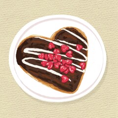 Valentines, cake, dessert, baked, breakfast, heart, macaron, princess cake, birthday , birthday cake, love, teddy bear, teddy bear, gift, breakfast, pizza, heart pizza, heart shape, cupcake, hose