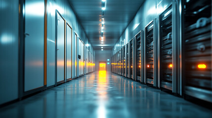 Data center server room for secure information