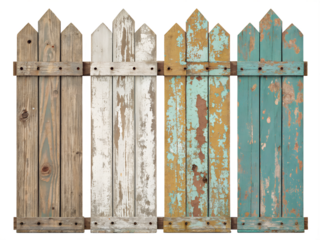 old painted wooden boards png
