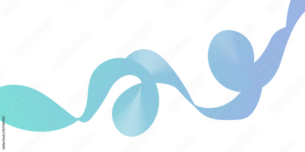 Poster abstract backdrop with colorful wave gradient lines. dynamic gradient colorful flowing blend element