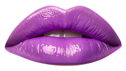 purple lips isolated on transparent background.png