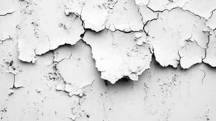 Fototapeta premium A white grunge background with rich texture and grain, perfect for edgy designs, overlays, and creative projects. Versatile and visually striking