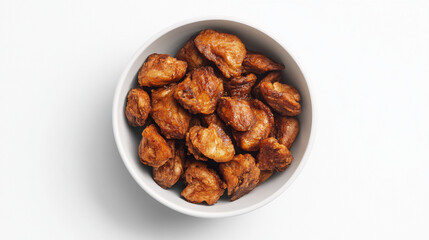 Obraz premium Fried chicken in a bowl