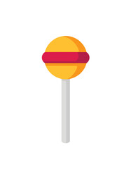 Vector sweet candy. Flat design illustration 