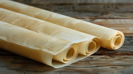 Tracing Paper: A semi-transparent paper used for sketching, outlining, and transferring images, offering clarity for detailed work and precision.
