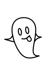 funny cartoon ghost character