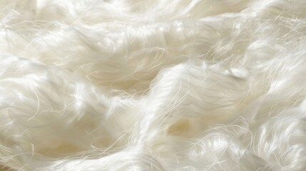 Fototapeta premium Silk: A luxurious natural fiber produced by silkworms, used in clothing, bedding, and textiles, celebrated for its smooth texture and biodegradability. 