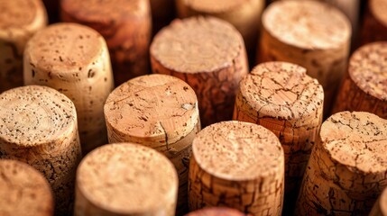 Cork: The renewable bark of the cork oak tree, used for flooring, furniture, and insulation, known for its lightness and water-resistant properties.
