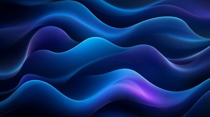 Obraz premium Abstract Blue Wave Background Design Digital Art Illustration Perfect for websites and presentations