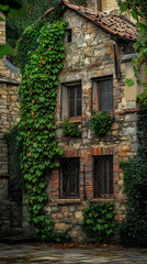 Fototapeta premium Timeless Echoes: A Glimpse into Architectural Heritage