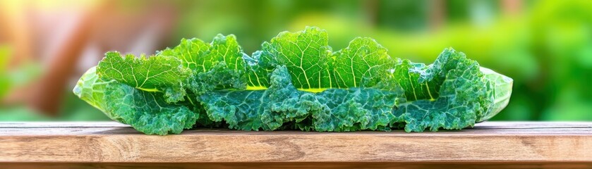 Explore the vibrant details of this captivating High-resolution kale leaf texture, perfect for backgrounds and food-related designs This stunning image showcases the intricate patterns and rich