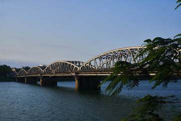Fototapeta premium bridge over river