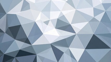 Fototapeta premium Background image with white triangle geometric pattern for design projects, presentations or banner use. Horizontal background for 16:9 ratio