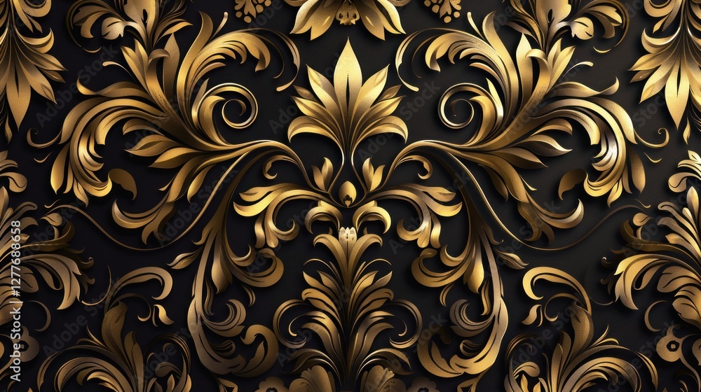 Poster a luxurious gradient vector art, adding a sophisticated touch to design projects,
