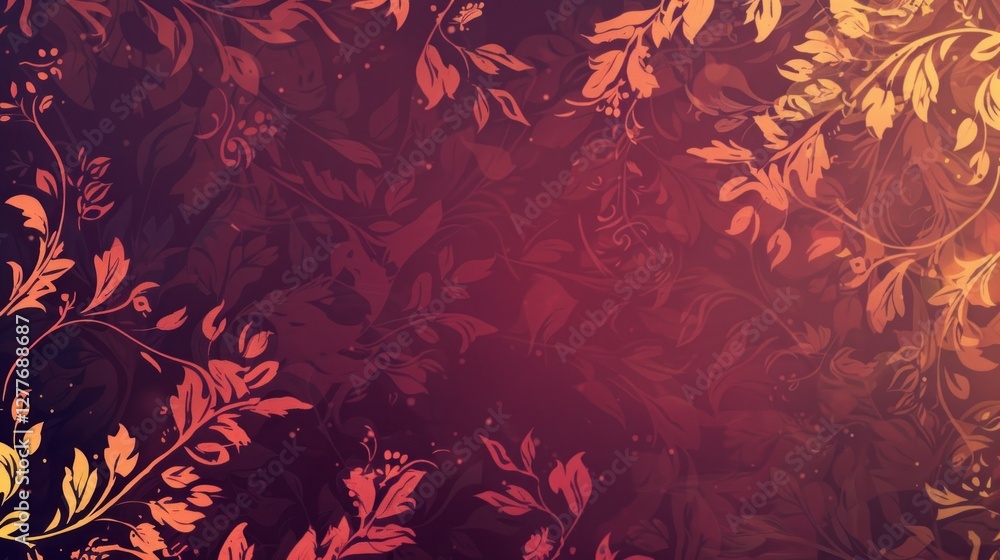 Poster a luxurious gradient vector art, adding a sophisticated touch to design projects,
