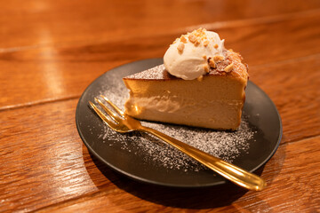 Cafe 1 Partのピーナツバターバスクチーズケーキ