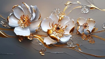 Ideal wall art that enhances any space with floral elegance.