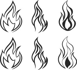 Stream icon. Smell icon set. Vector