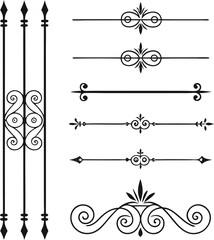 Vintage border and divider set