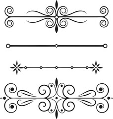 Vintage border and divider set