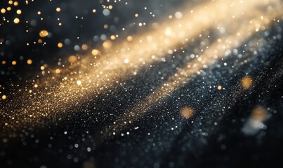 Fototapeta premium Abstract White Light Shimmer, Generative AI