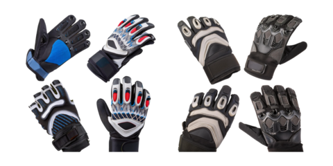 Collection of Protective Gloves for Sports and Industrial Use