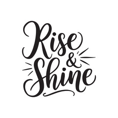 Motivational Hand-Lettering Typography Design.