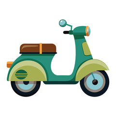Obraz premium scooter vector